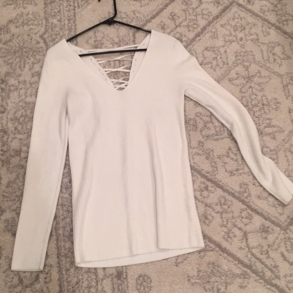 White sweater